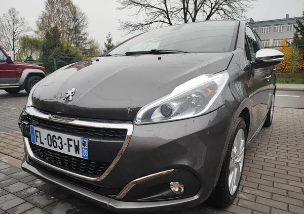 lubelskie Peugeot 208 cena 26900 przebieg: 48000, rok produkcji 2019 z Ryki